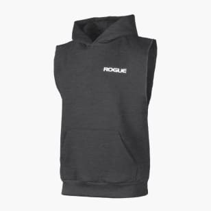 Rogue Sleeveless Hoodie Black Rogue Fitness Canada
